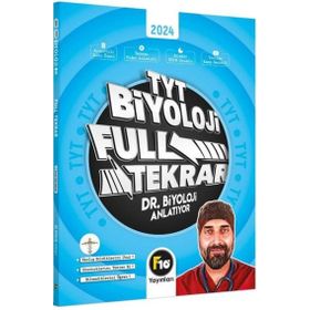Dr. Biyoloji TYT Biyoloji Full Tekrar Video Ders Kitabı Barış Hoca F10 Yayınları