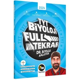 Dr. Biyoloji TYT Biyoloji Full Tekrar Video Ders Kitabı Barış Hoca F10 Yayınları