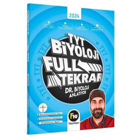 Dr. Biyoloji TYT Biyoloji Full Tekrar Video Ders Kitabı Barış Hoca F10 Yayınları