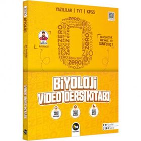 Dr. Biyoloji Zero Serisi Biyoloji Video Ders Kitabı Barış Hoca F10 Yayınları