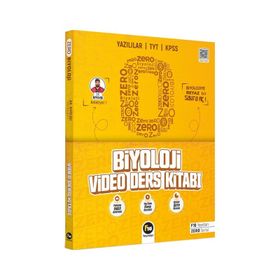 Dr. Biyoloji Zero Serisi Biyoloji Video Ders Kitabı Barış Hoca F10 Yayınları