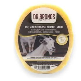 Dr. Bronos Keçi Sütü Özlü Doğal 135 gr Süngerli Sabun
