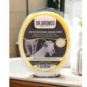 Dr. Bronos Keçi Sütü Özlü Doğal 135 gr Süngerli Sabun