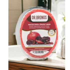 Dr. Bronos Kırmızı Gül Özlü Doğal 135 gr Süngerli Sabun