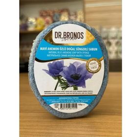 Dr. Bronos Mavi Anemon Özlü Doğal 135 gr Süngerli Sabun