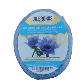Dr. Bronos Mavi Anemon Özlü Doğal 135 gr Süngerli Sabun