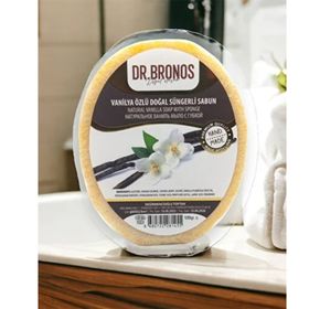 Dr. Bronos Vanilya Özlü Doğal 135 gr Süngerli Sabun