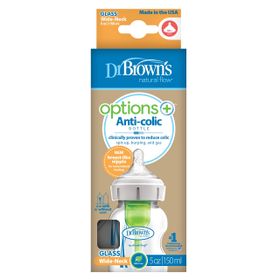 Dr Brown's 120 Ml Geniş Ağız Cam Biberon