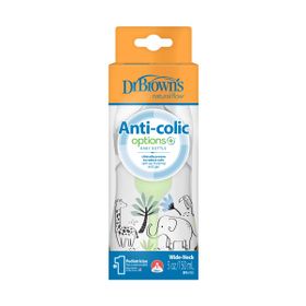 Dr. Browns 150 ml Geniş Ağız Anti-Kolik Orman Fil Desenli PP Biberon