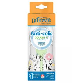 Dr. Browns 150 ml Geniş Ağız PP Antikolik Options Kız Biberon