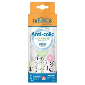 Dr. Browns 150 ml Geniş Ağız PP Antikolik Options Kız Biberon