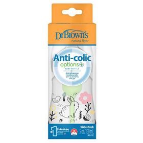 Dr. Browns 150 ml Geniş Ağız PP Antikolik Options Kız Biberon