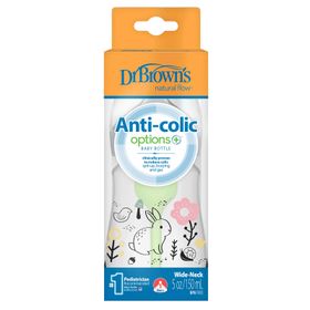 Dr. Browns 150 ml Geniş Ağız PP Antikolik Options Kız Biberon