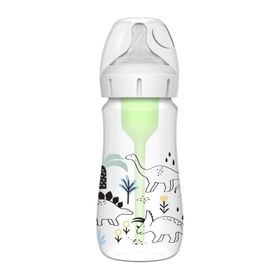 Dr. Browns 270 ml Geniş Ağız Anti-Kolik Dinozor Desenli PP Biberon