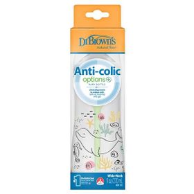 Dr. Browns 270 ml Geniş Ağız PP Antikolik Options Kız Biberon