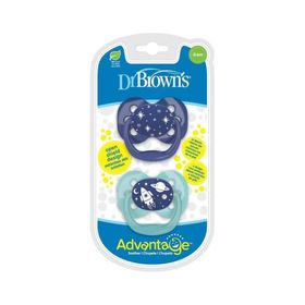 Dr. Browns Advantage 1.Evre Mavi İkili Paket Emzik