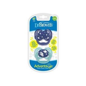 Dr. Browns Advantage 1.Evre Mavi İkili Paket Emzik