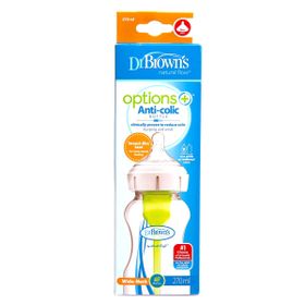 Dr. Browns DB 91600 270 ml 0+ Ay Options+ Geniş Ağız Antikolik PP Biberon