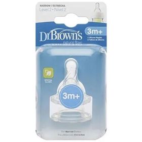 Dr. Browns Options 2'li 2.Aşama Dar Ağız Biberon Emziği