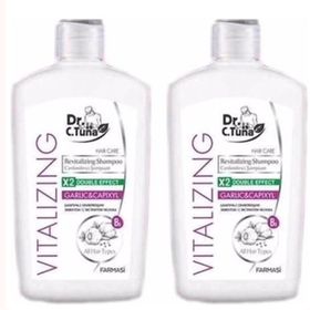 Dr.C.Tuna 2x500 ml Vitalizing Sarımsaklı Şampuan