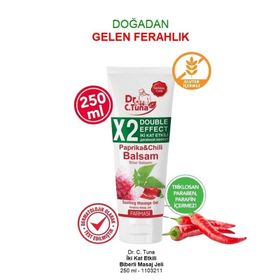 Dr.C.Tuna İki Kat Etkili Biberli 250 ml Masaj Jeli