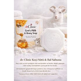 Dr. Clinic 100 gr Keçi Sütlü Kalıp Sabun