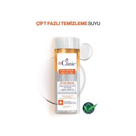 Dr. Clinic 150 ml Çift Fazlı Micelar Temizleme Suyu
