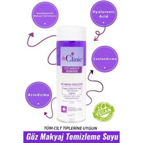 Dr. Clinic 150 ml Göz Makyaj Temizleme Suyu