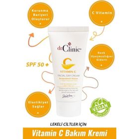 Dr Clinic 50 ml Lekeli Ciltler C Vitamini Kremi
