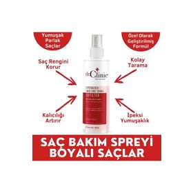 Dr. Clinic Boyalı Saçlar İçin 150 ml Saç Bakım Spreyi