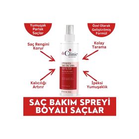 Dr. Clinic Boyalı Saçlar İçin 150 ml Saç Bakım Spreyi