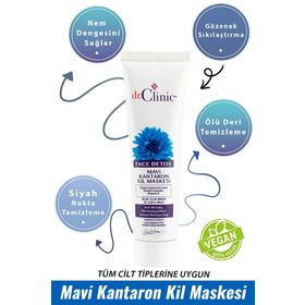 Dr. Clinic Mavi Kantaron 100 ml Kil Maskesi