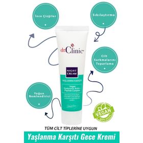 Dr. Clinic Yaşlanma Karşıtı 50 ml Gece Kremi