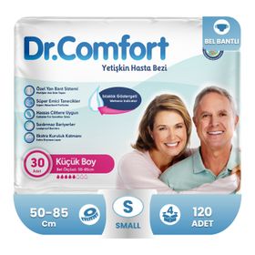 Dr. Comfort 120 Adet S Belbantlı Hasta Bezi