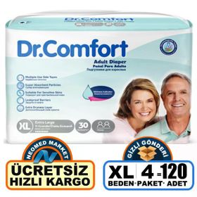 Dr.Comfort 120 Adet XL Belbantlı Hasta Bezi