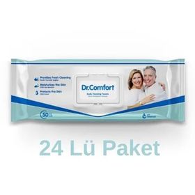 Dr.Comfort 24x50 Adet Vücut ve Perine Temizleme Havlusu
