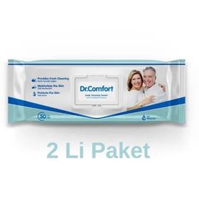 Dr.Comfort 2x50 Adet Vücut ve Perine Temizleme Havlusu