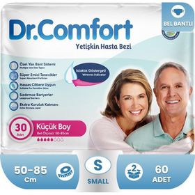 Dr. Comfort 60 Adet S Belbantlı Hasta Bezi