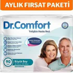 Dr.Comfort 90 Adet XL Yetişkin Hasta Bezi