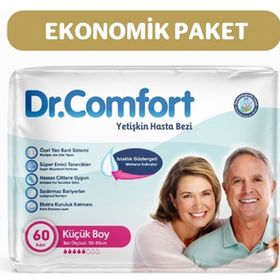 Dr.Comfort Bel Bağlamalı Small 60 Adet Yetişkin Hasta Bezi