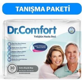 Dr.Comfort Bel Bağlamalı XLarge 30 Adet Hasta Bezi