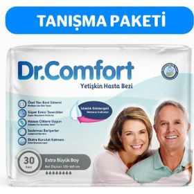Dr.Comfort Bel Bantlı XL 30'lu Hasta Bezi