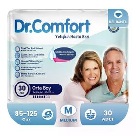 Dr.Comfort Belbantlı M 30 Adet Hasta Bezi