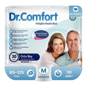 Dr.Comfort Belbantlı M 30 Adet Hasta Bezi