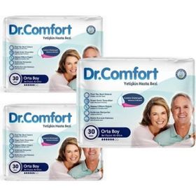 Dr.Comfort Belbantlı M 3x30 Adet Hasta Bezi