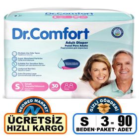 Dr.Comfort Belbantlı S 3x30 Adet Hasta Bezi
