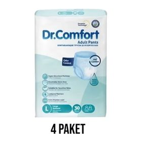 Dr.Comfort L 4x30'lu Emici Külot Yetişkin Hasta Bezi