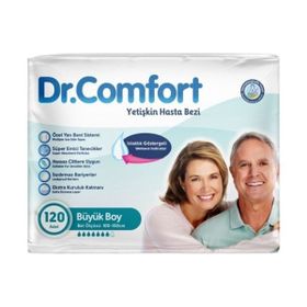 Dr. Comfort L Bel Bantlı 120 Adet Hasta Bezi