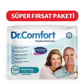 Dr.Comfort Large 30x4 Adet Bel Bağlamalı Hasta Bezi