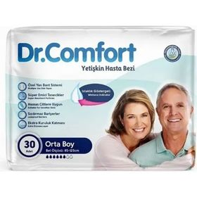 Dr.Comfort M 30'lu Belbantlı Yetişkin Hasta Bezi